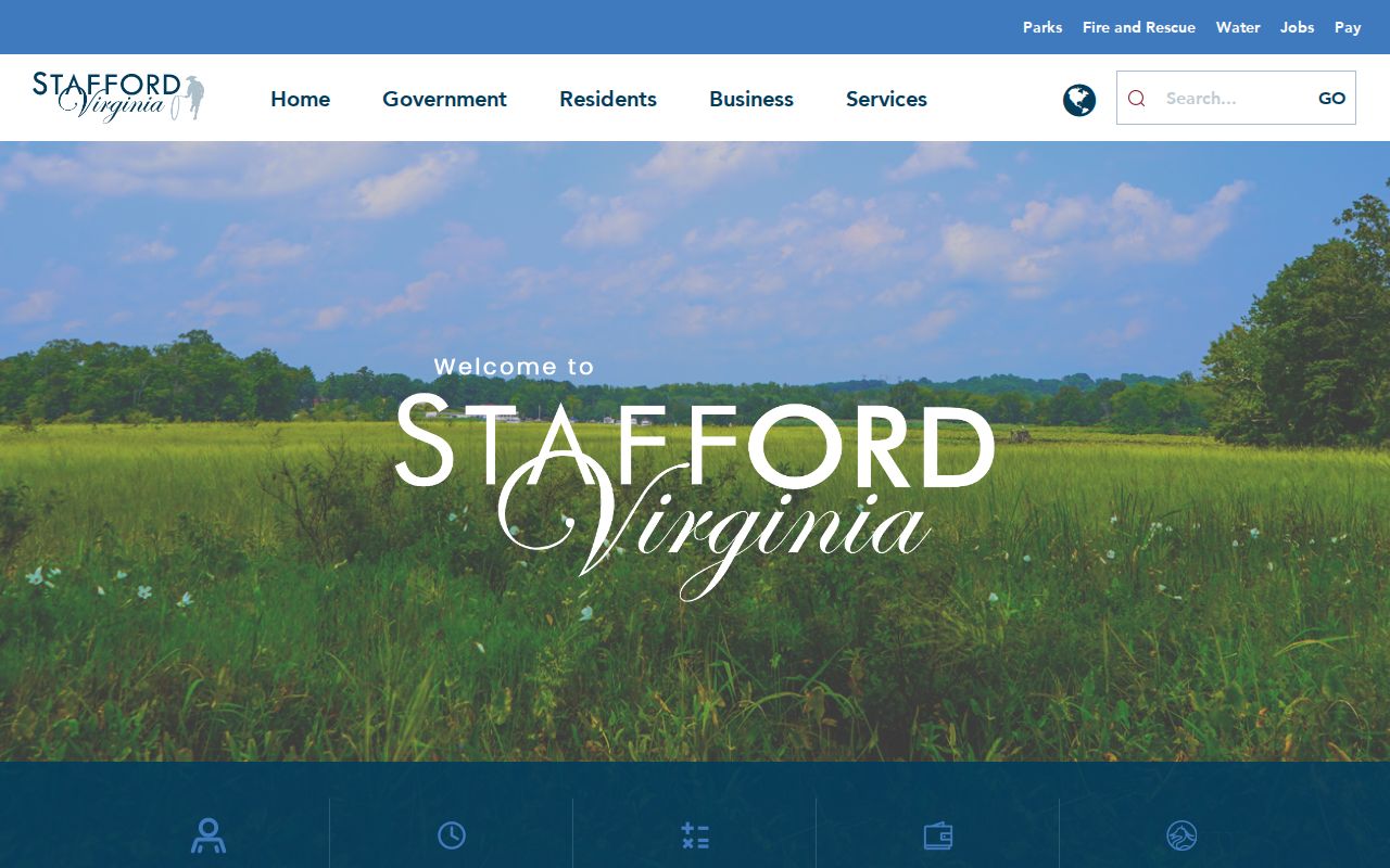 Stafford County criminal records government department directory